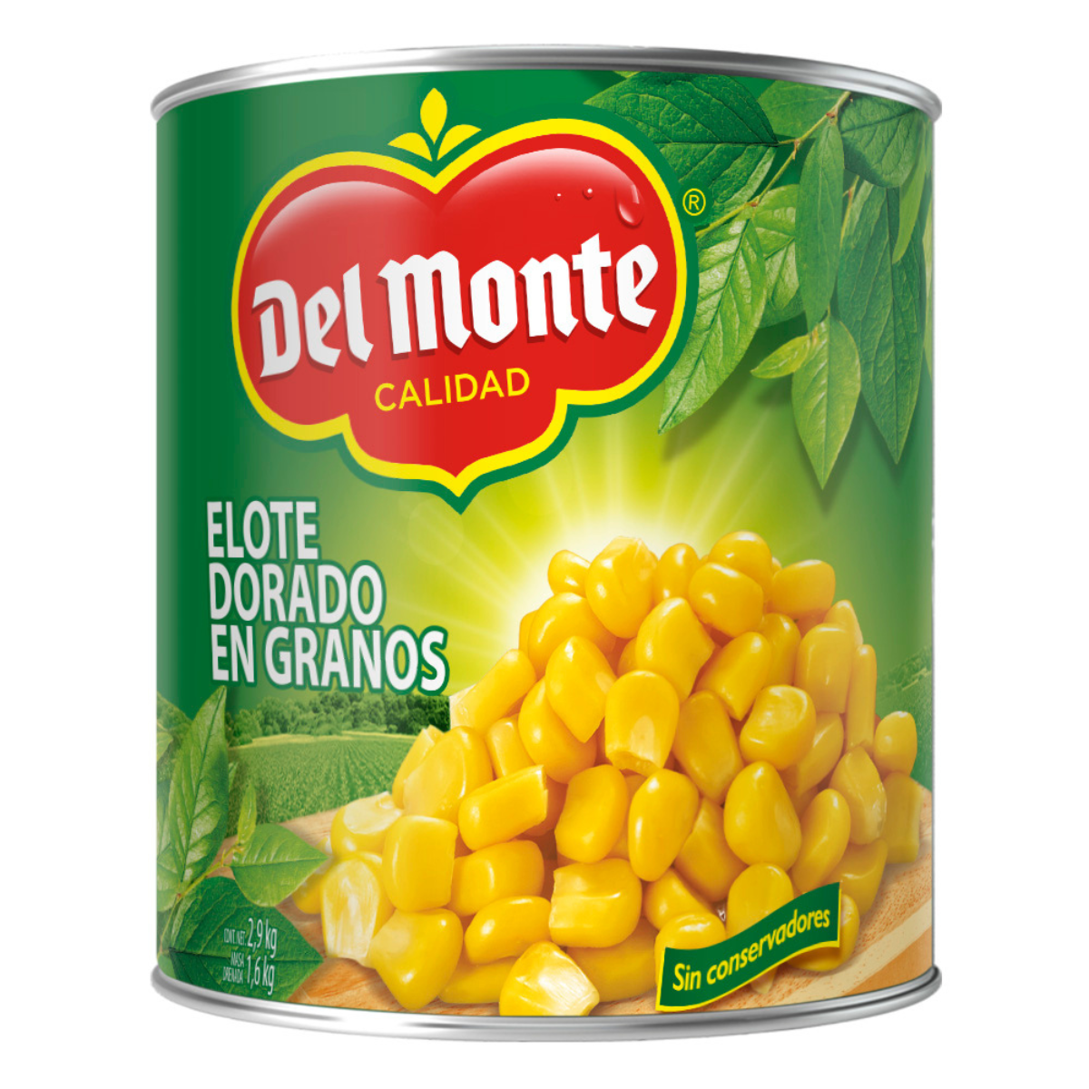ELOTE DORADO EN GRANO DEL MONTE 2.9 KG